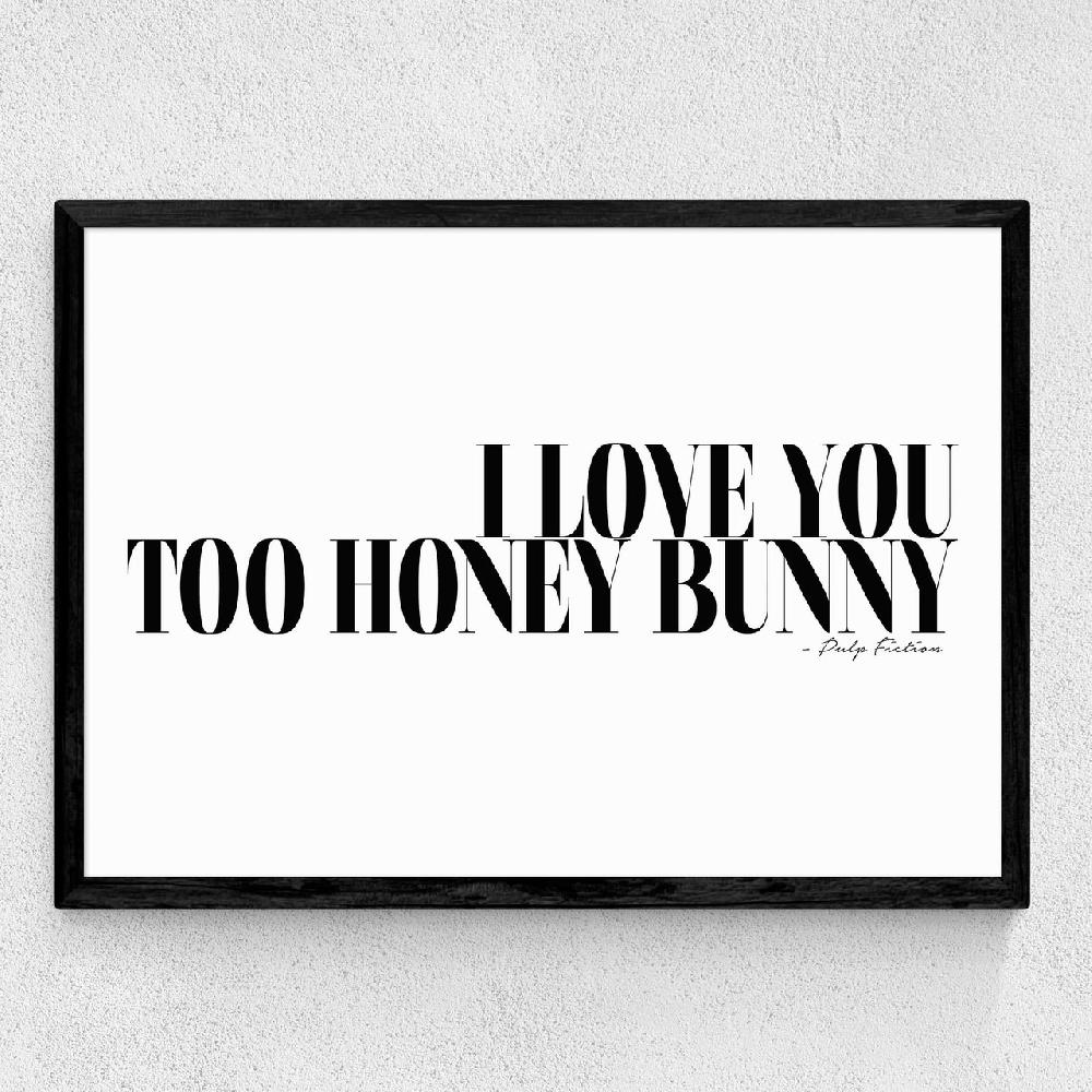 East End Prints Honey Bunny