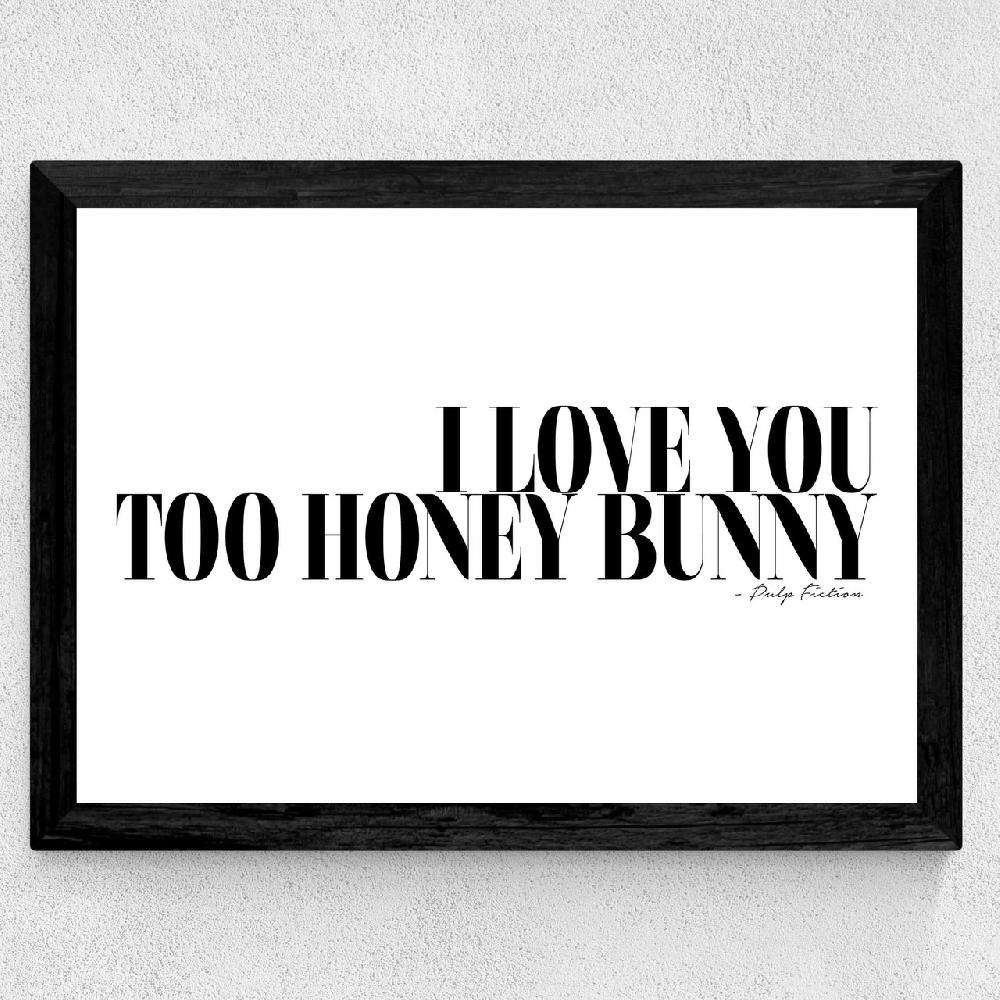 East End Prints Honey Bunny