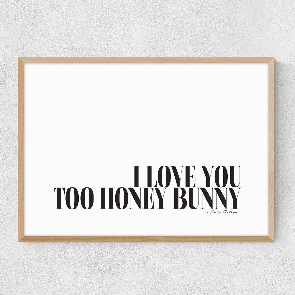 East End Prints Honey Bunny