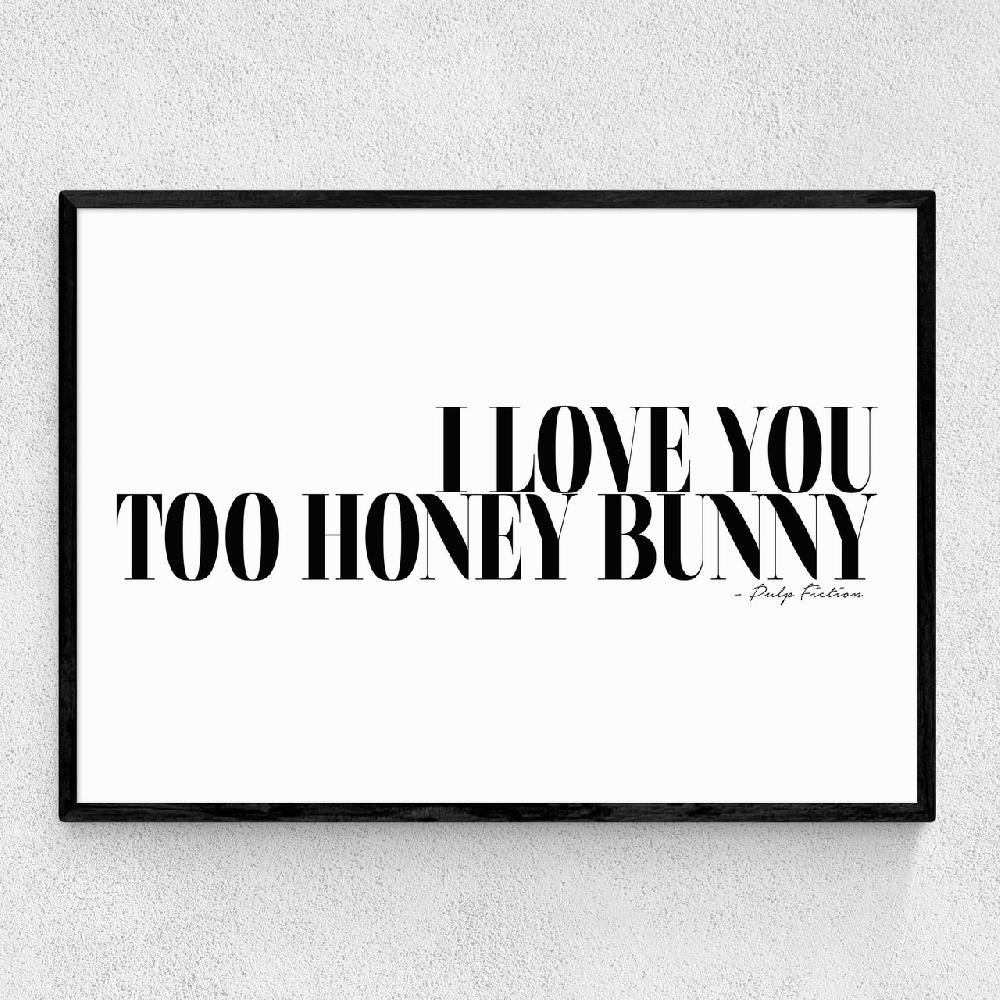 east end prints Honey Bunny