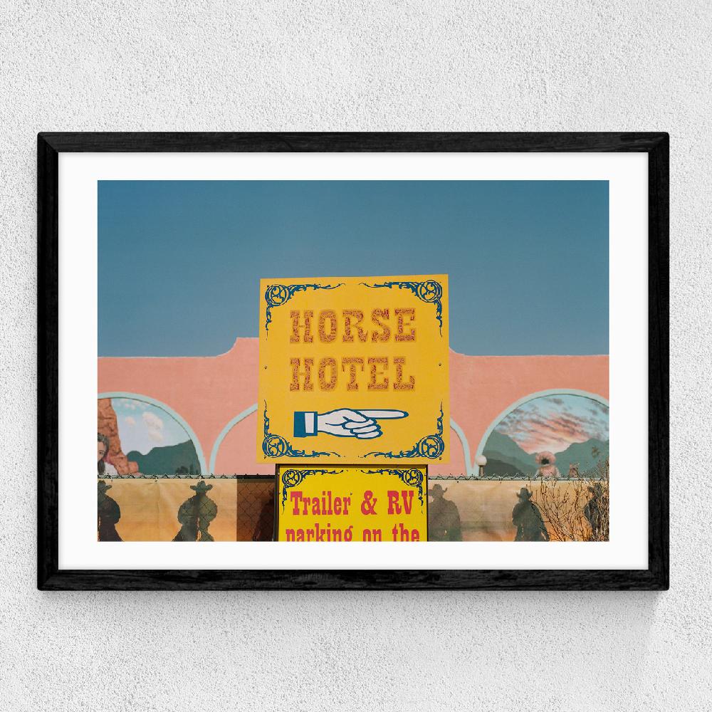 East End Prints Horse Hotel