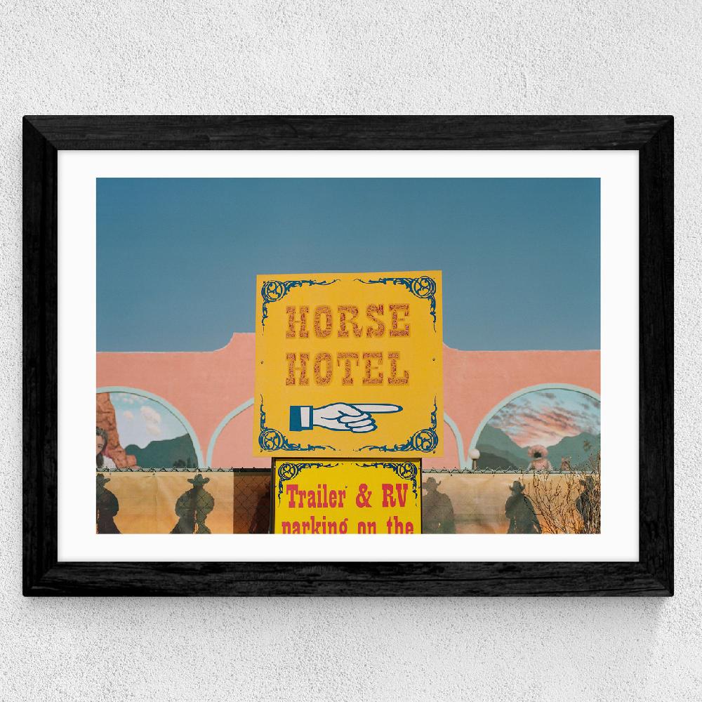East End Prints Horse Hotel