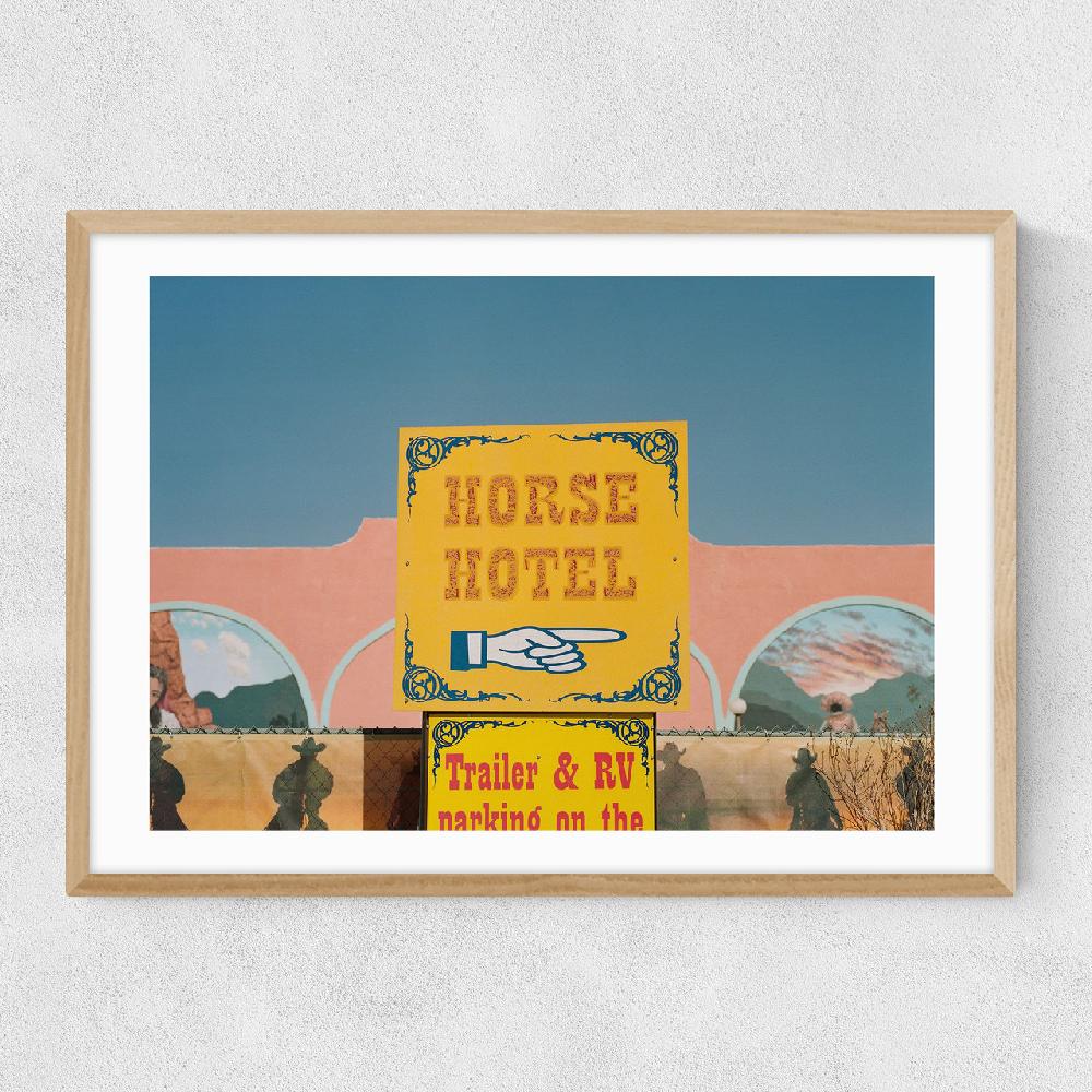 East End Prints Horse Hotel