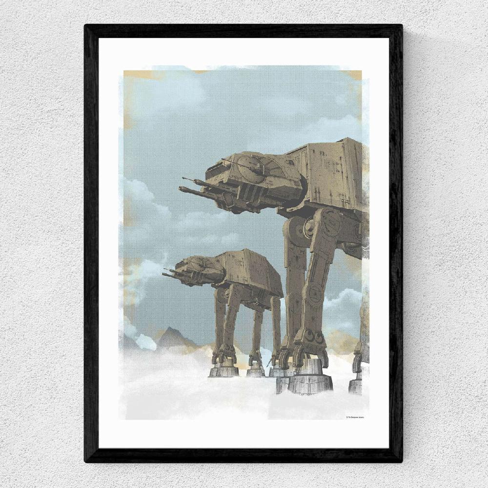 East End Prints Hoth Attack - Star Wars