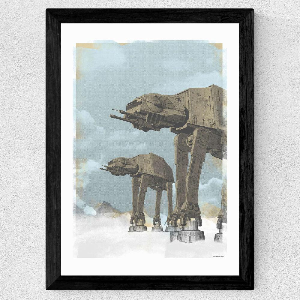 East End Prints Hoth Attack - Star Wars