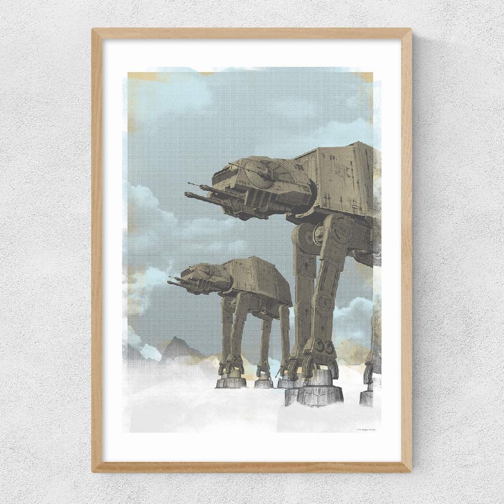 East End Prints Hoth Attack - Star Wars