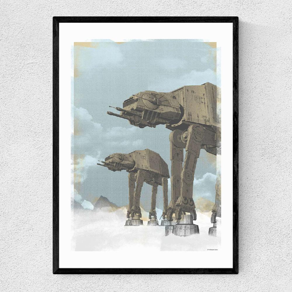 east end prints Hoth Attack - Star Wars