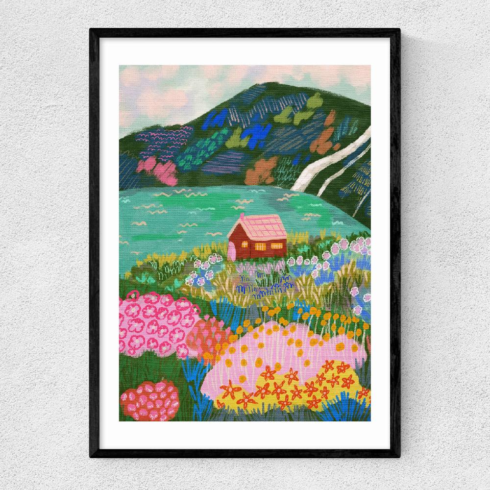 east end prints House by the Lake