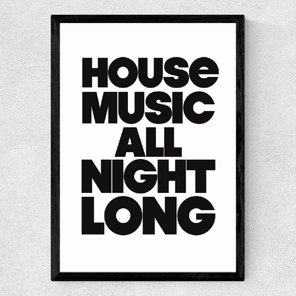 East End Prints House Music All Night Long