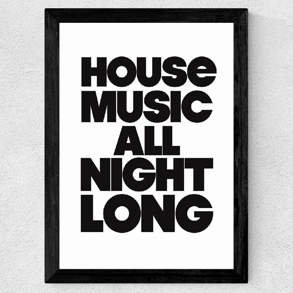 East End Prints House Music All Night Long