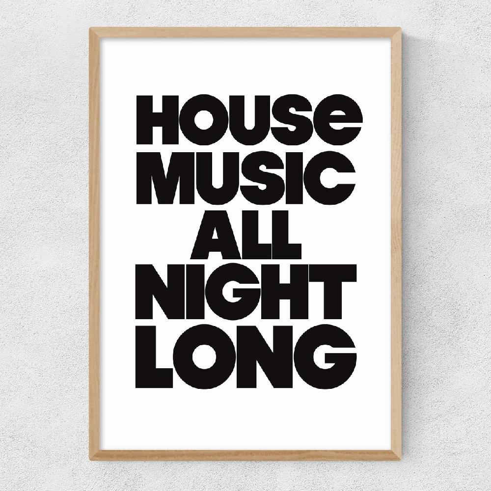 East End Prints House Music All Night Long