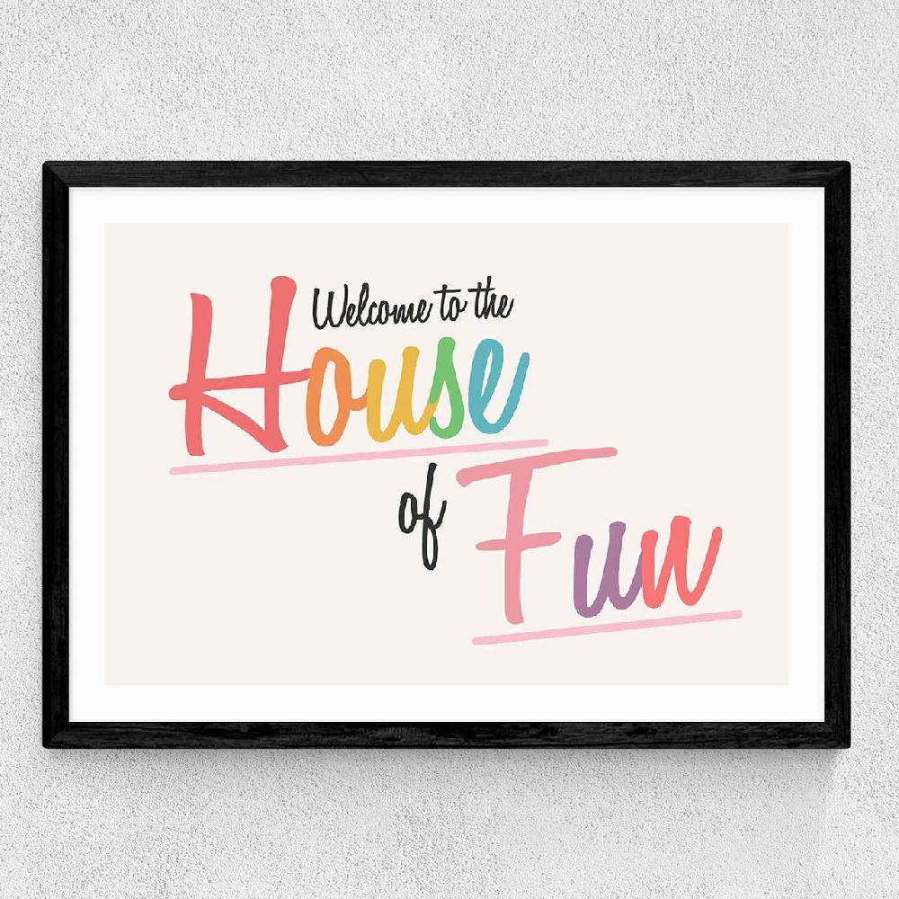 East End Prints House Of Fun