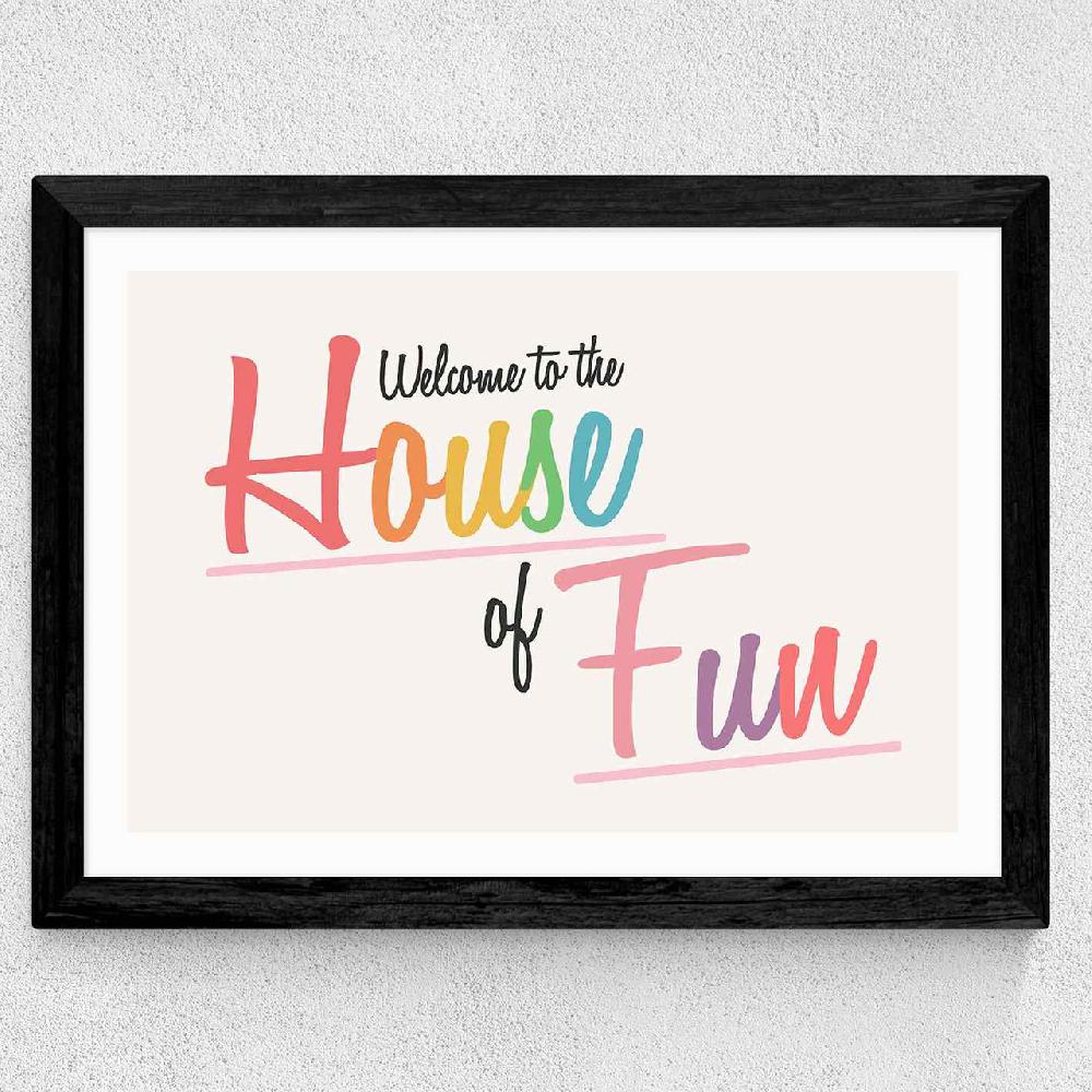 East End Prints House Of Fun