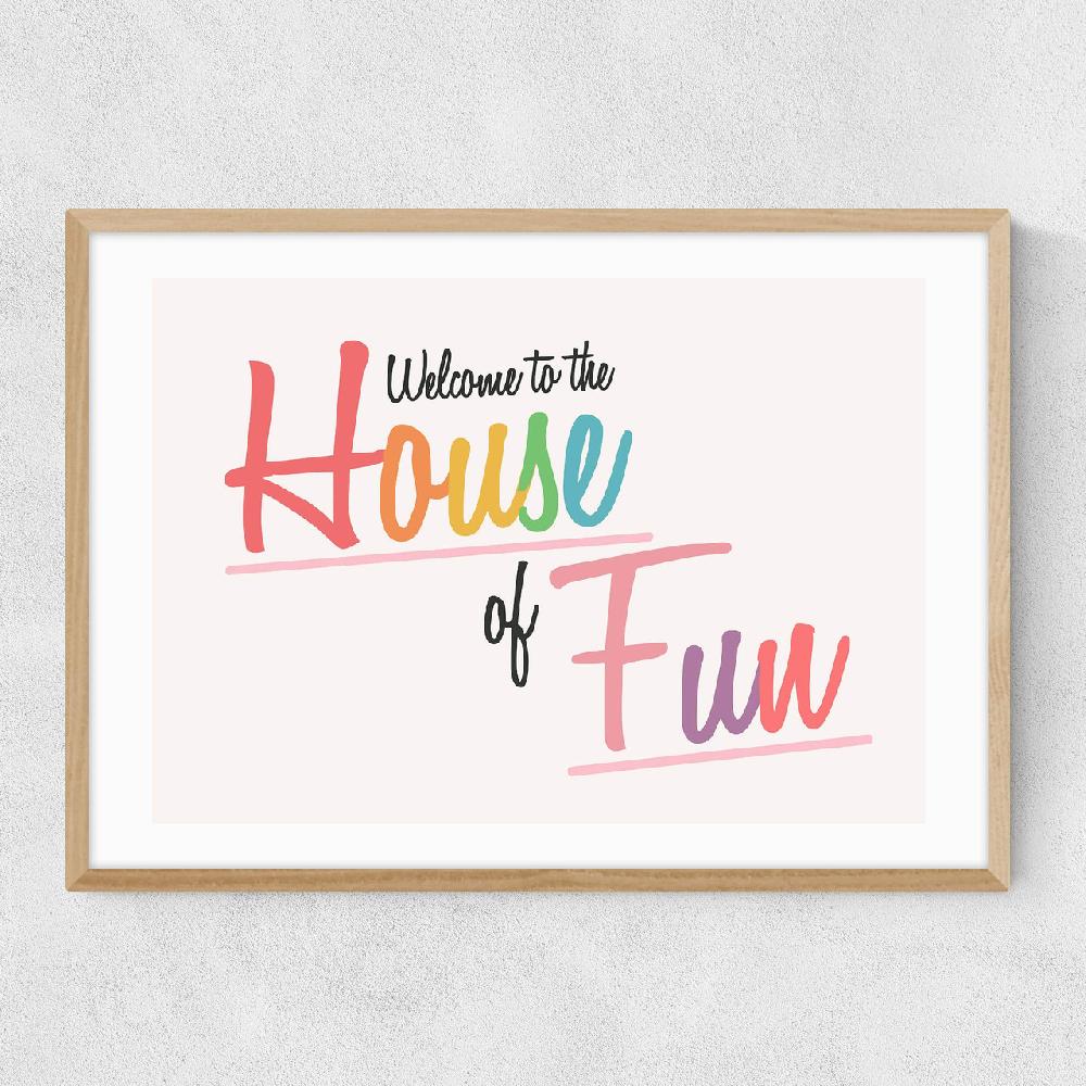 East End Prints House Of Fun