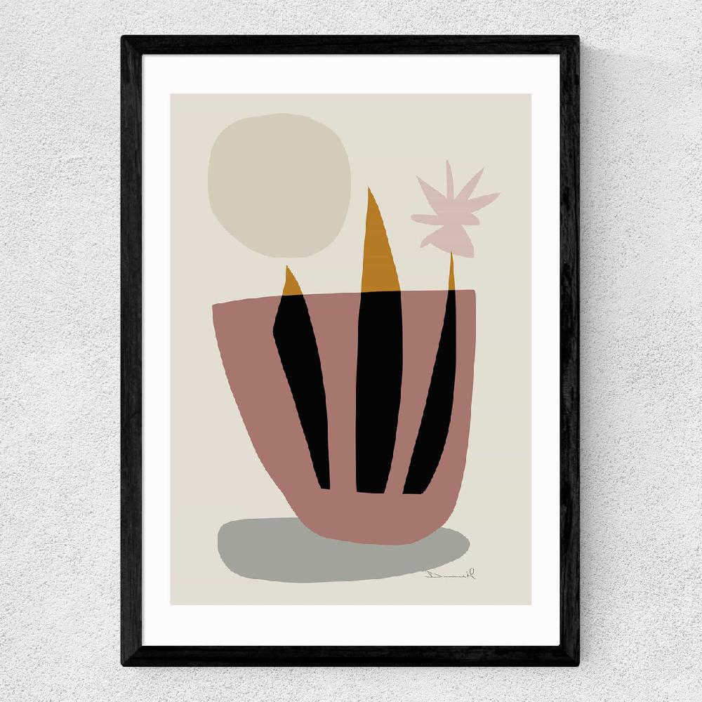 East End Prints House Plant By Dan Hobday