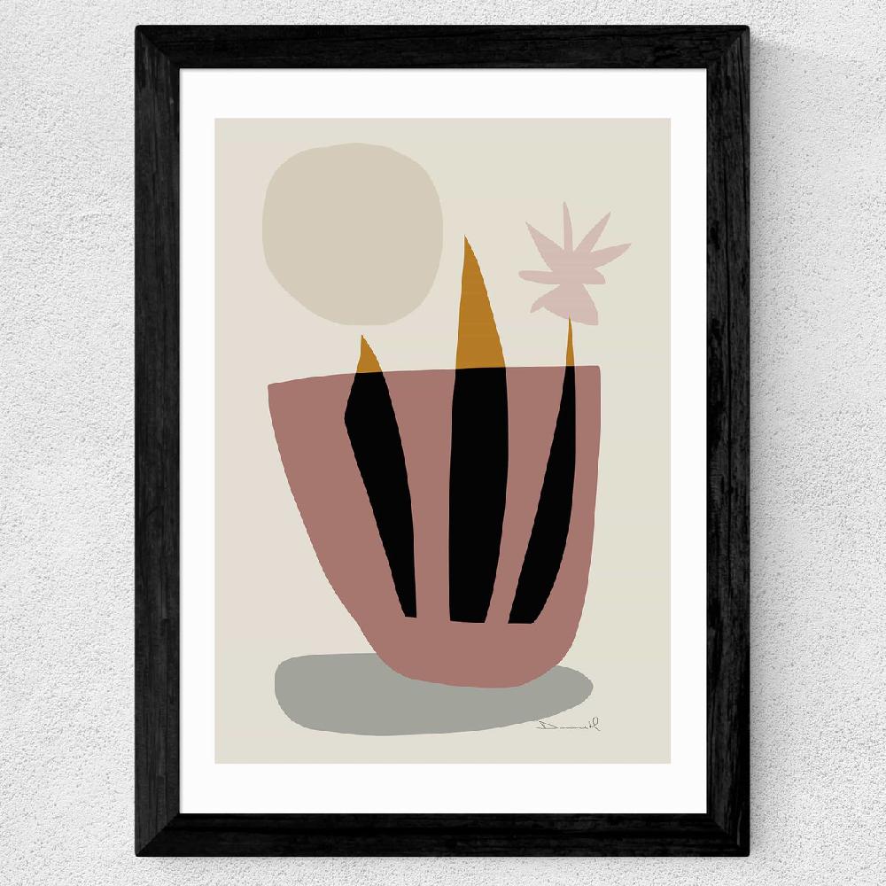 East End Prints House Plant By Dan Hobday