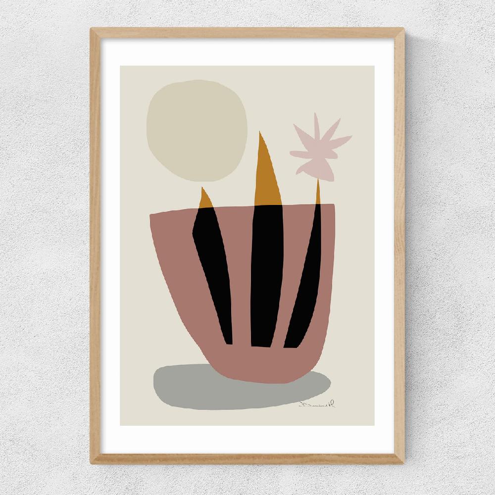 East End Prints House Plant By Dan Hobday