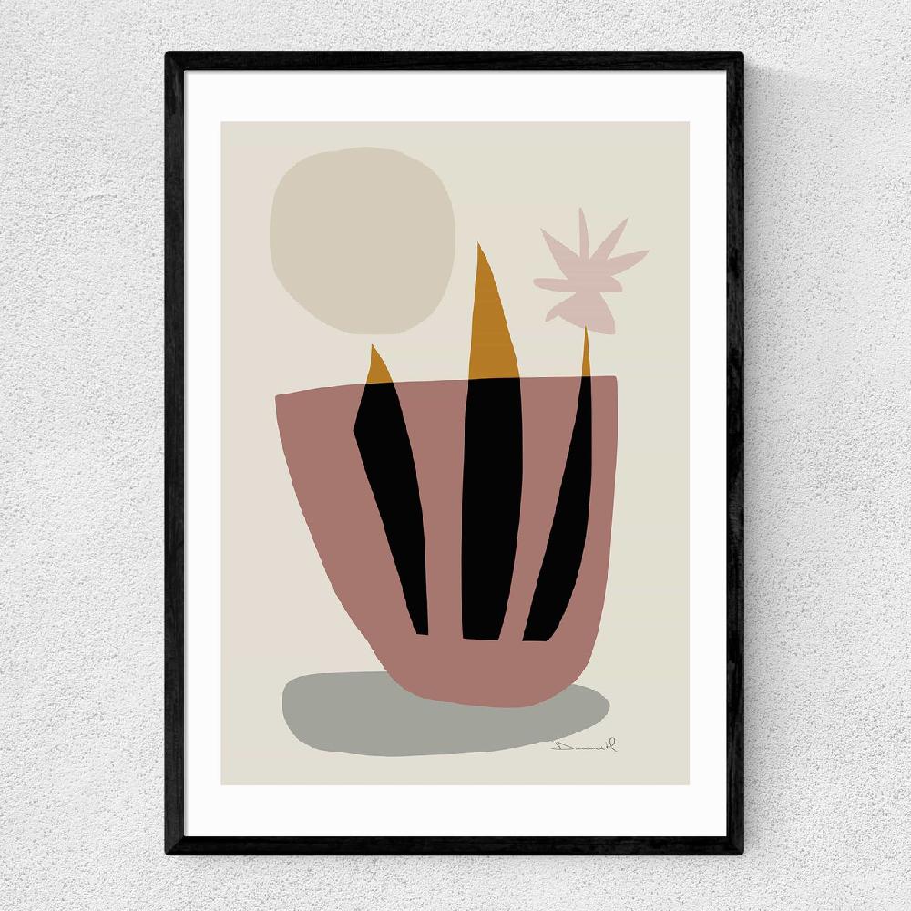 east end prints House Plant by Dan Hobday