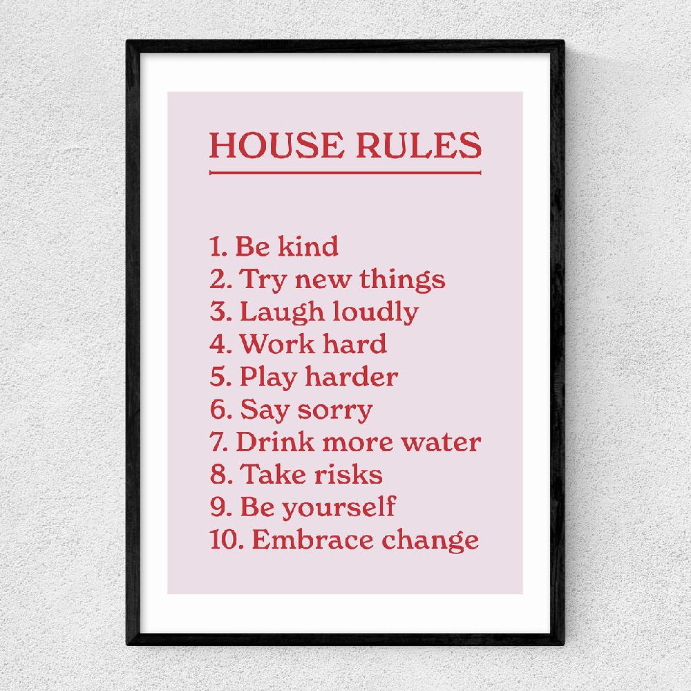 east end prints House Rules by The Native State