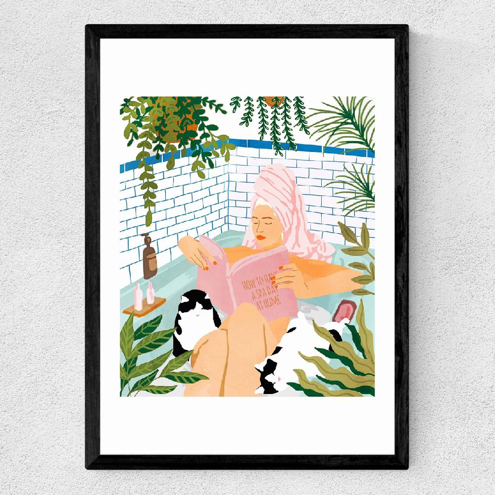 East End Prints How To Have A Spa Day At Home