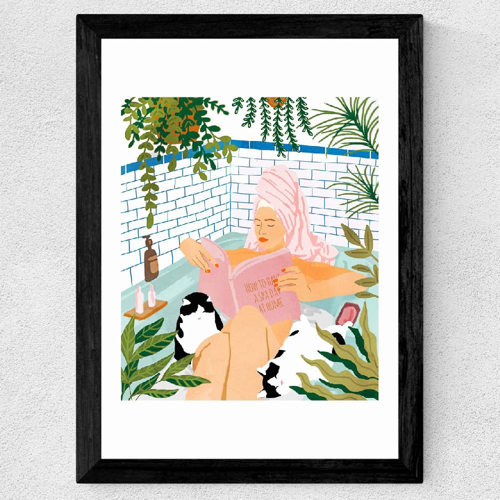 East End Prints How To Have A Spa Day At Home
