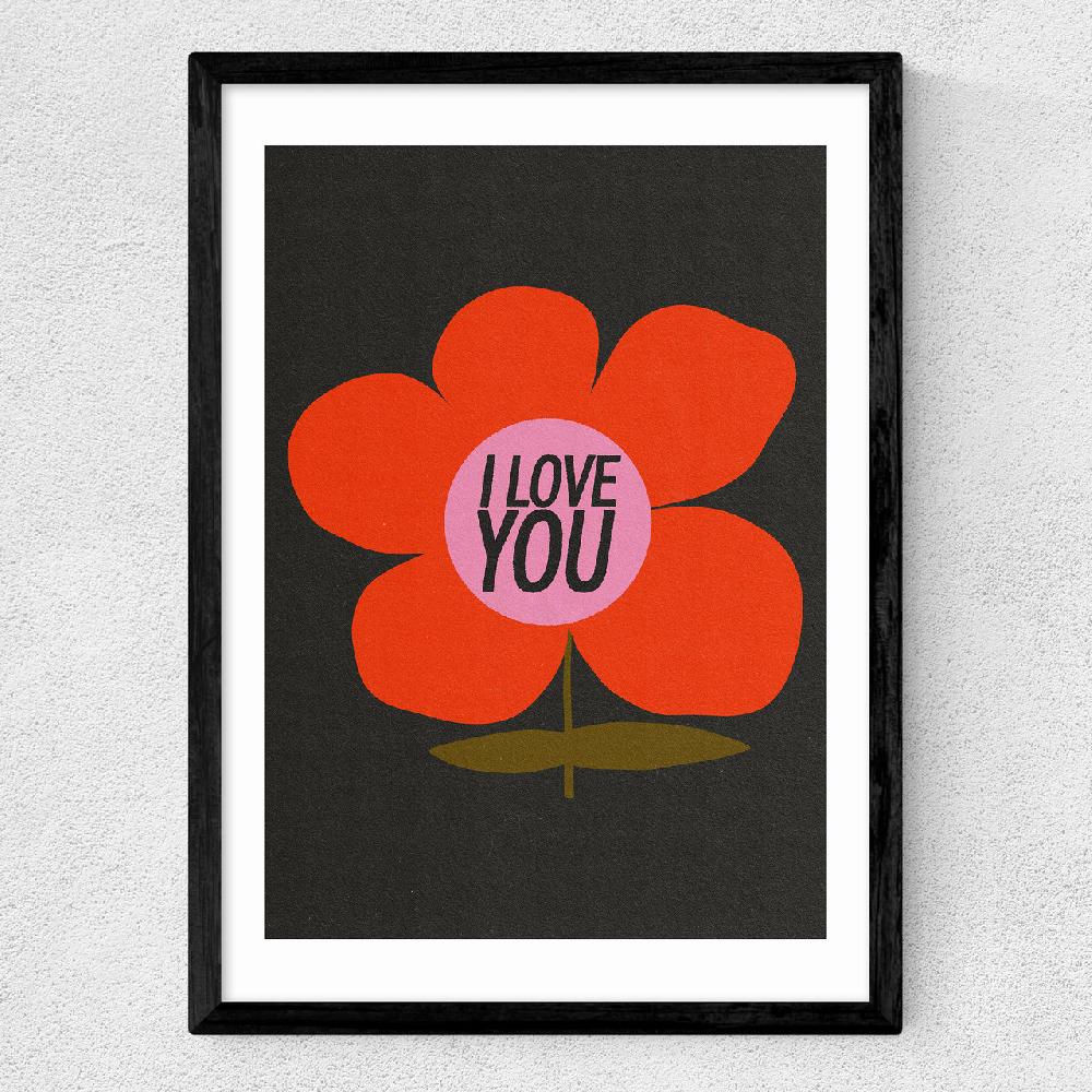 East End Prints I Love You