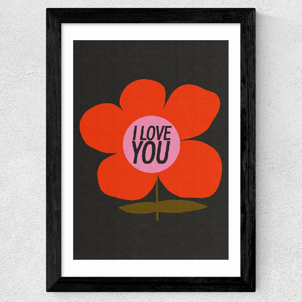 East End Prints I Love You