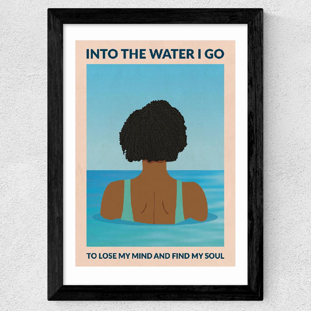 East End Prints Into The Water I Go