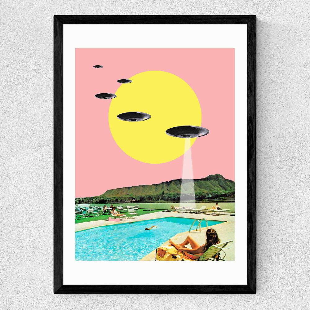East End Prints Invasion On Vacation (UFO In Hawaii)
