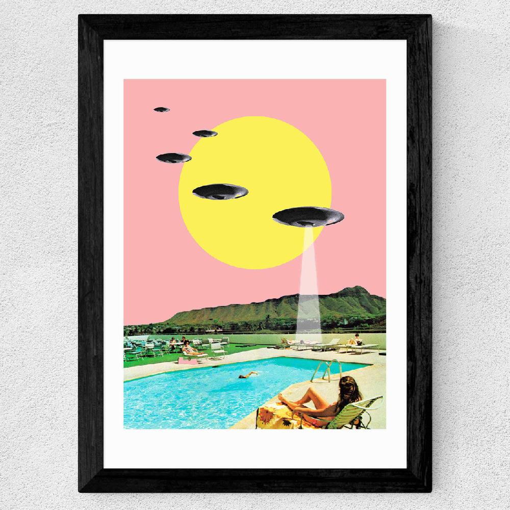East End Prints Invasion On Vacation (UFO In Hawaii)