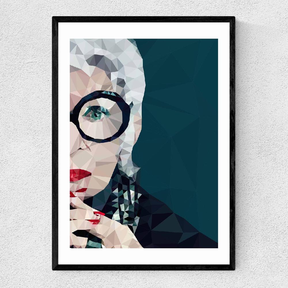 east end prints Iris Apfel