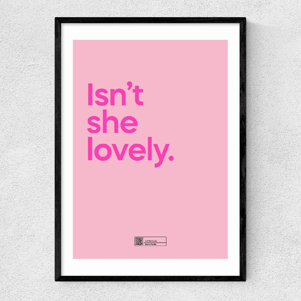 east end prints Isn't She Lovely