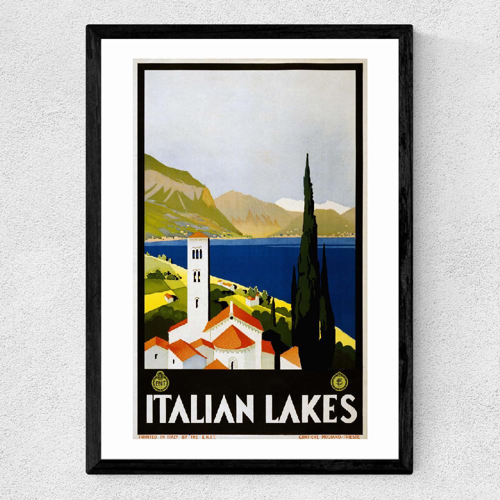 East End Prints Italian Lakes