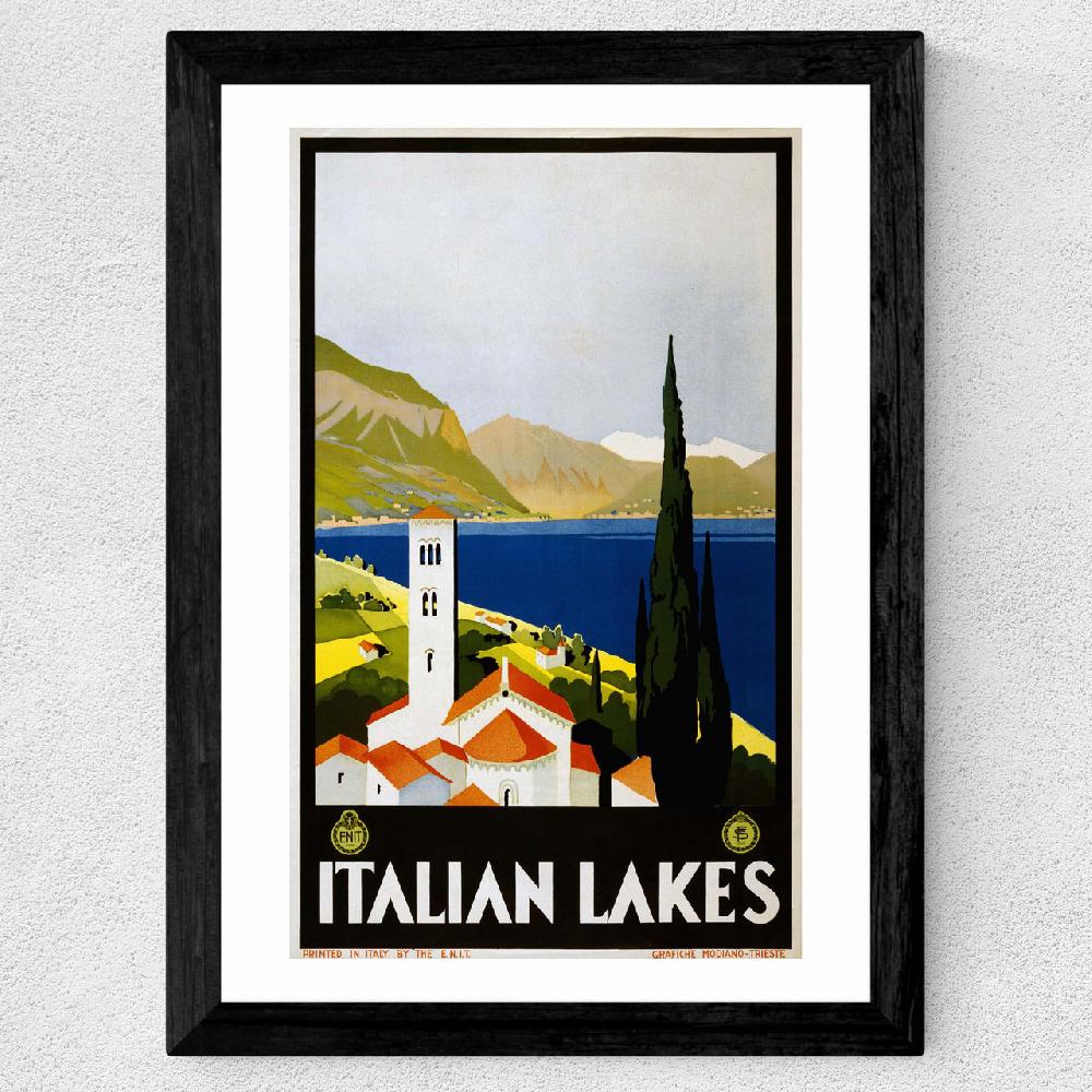 East End Prints Italian Lakes