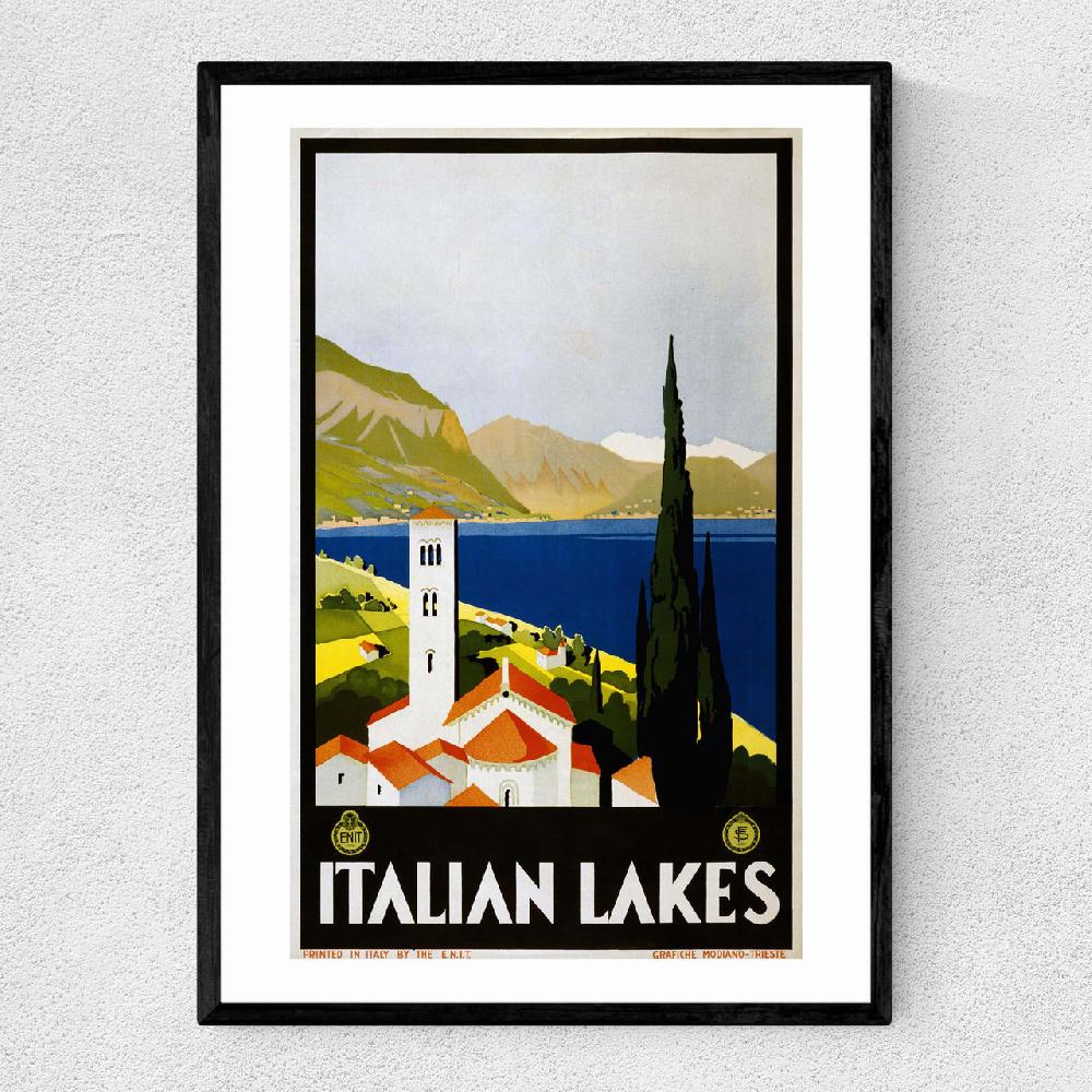 east end prints Italian Lakes