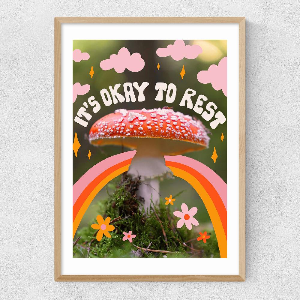 East End Prints Its Okay To Rest