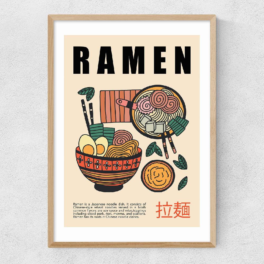 East End Prints Japanese Ramen