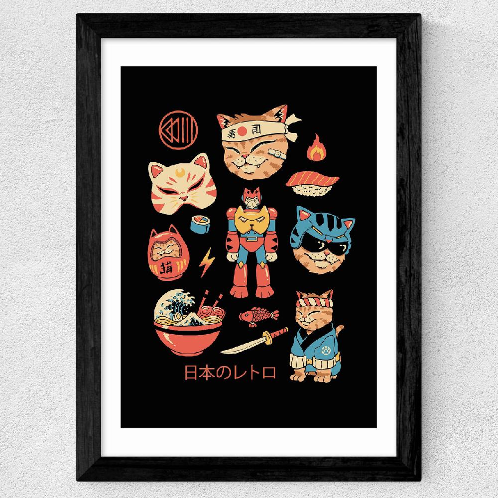 East End Prints Japanese Retro