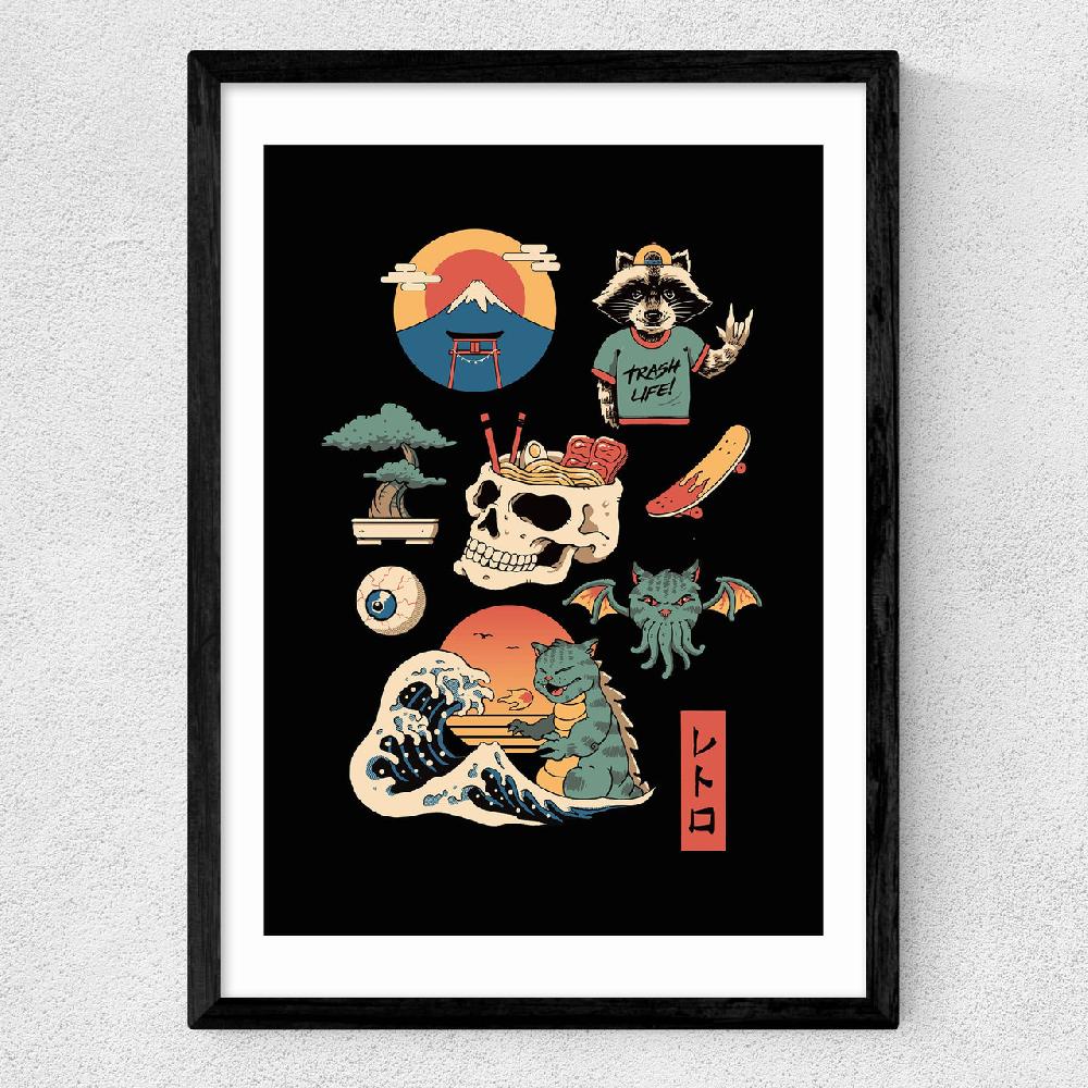 East End Prints Japanese Retro II