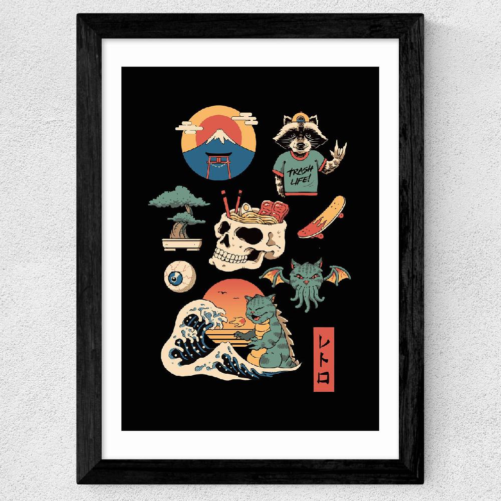 East End Prints Japanese Retro II