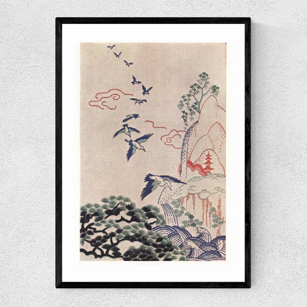 east end prints Japanese Stitch Craft Landscape