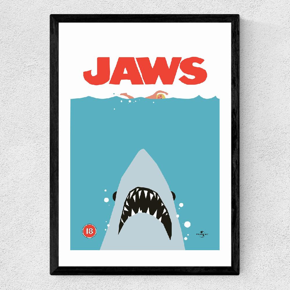 East End Prints Jaws By Limbo And Ginger