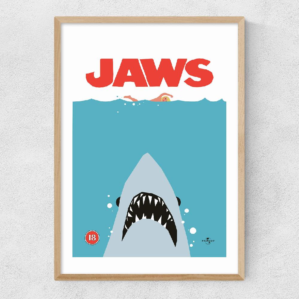 East End Prints Jaws By Limbo And Ginger