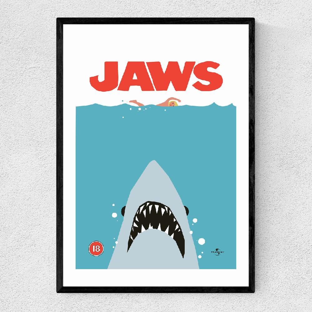 east end prints Jaws by Limbo and Ginger