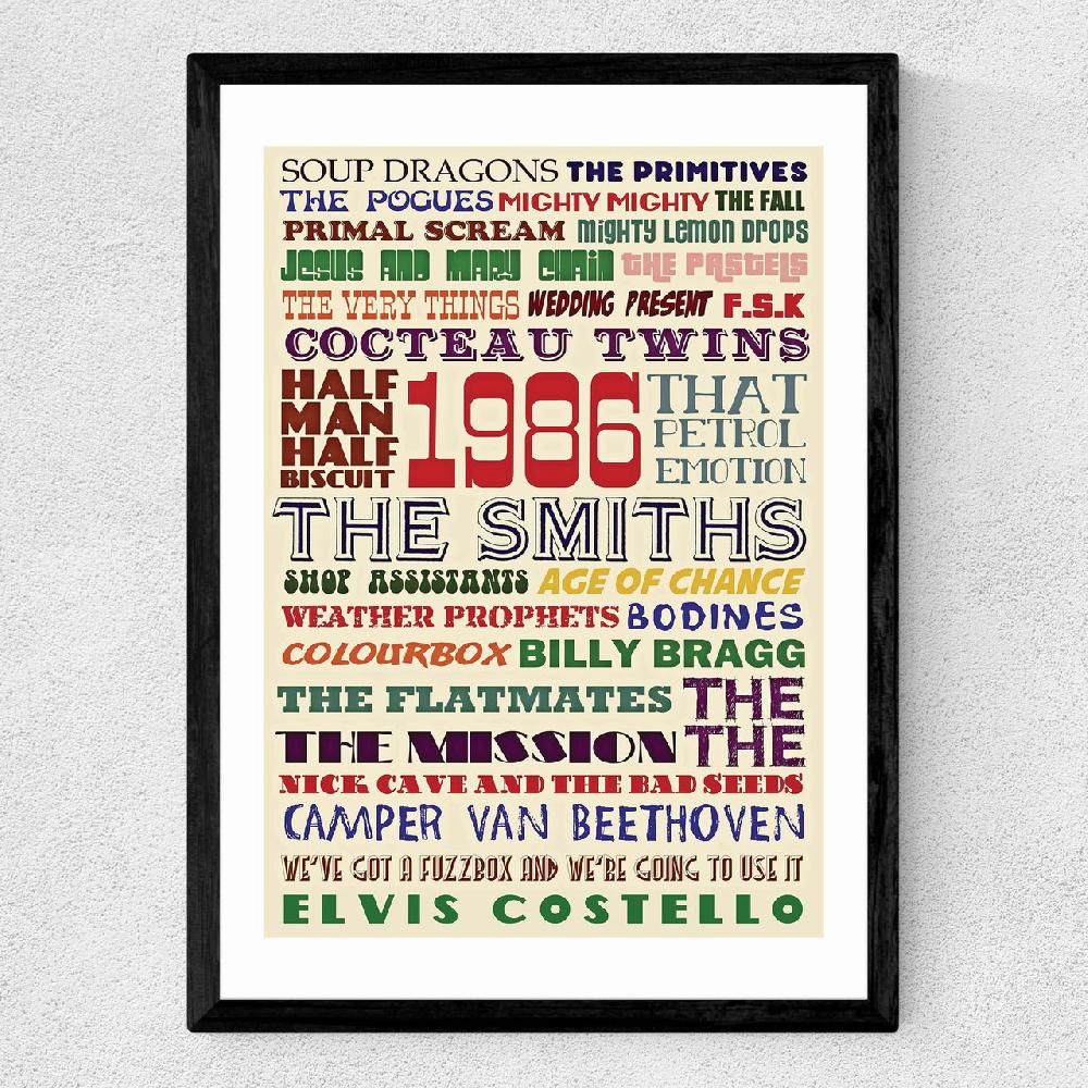 East End Prints John Peel 1986