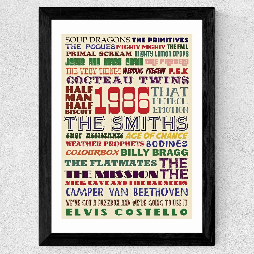 East End Prints John Peel 1986