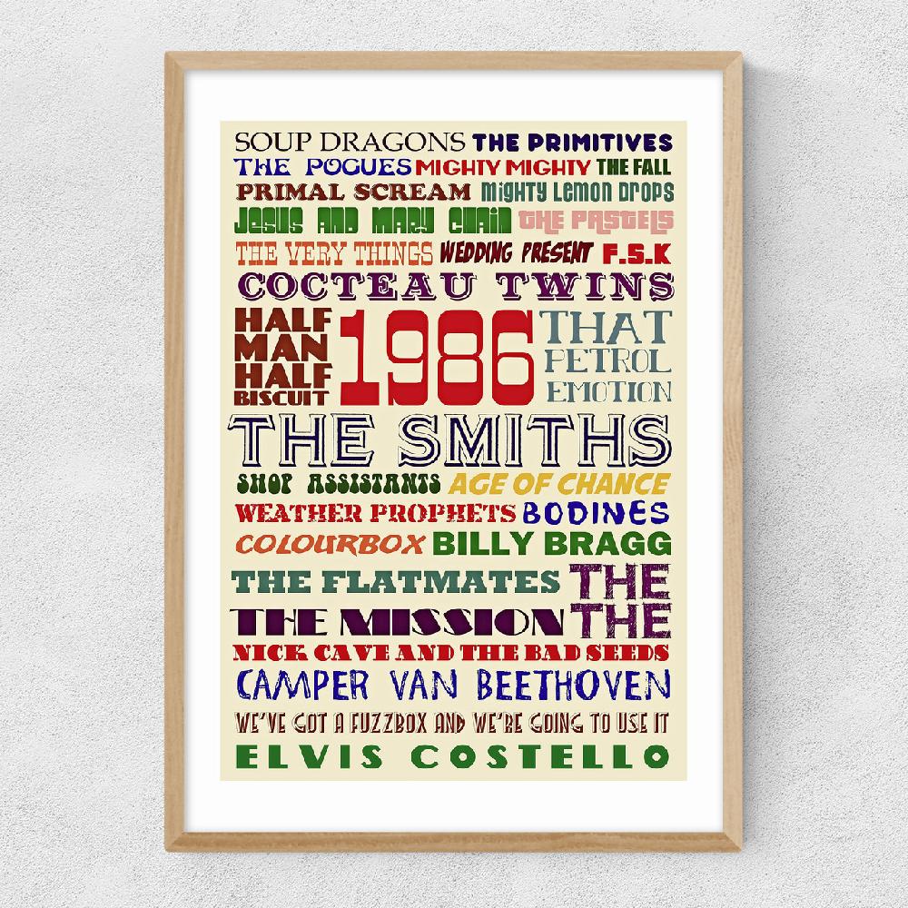East End Prints John Peel 1986