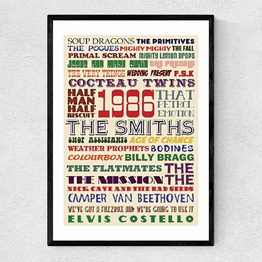 east end prints John Peel 1986