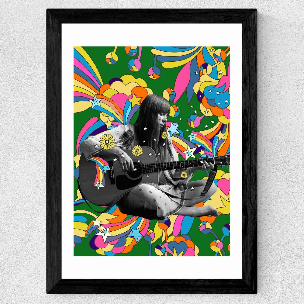 East End Prints Joni Mitchell - Summer Of Love