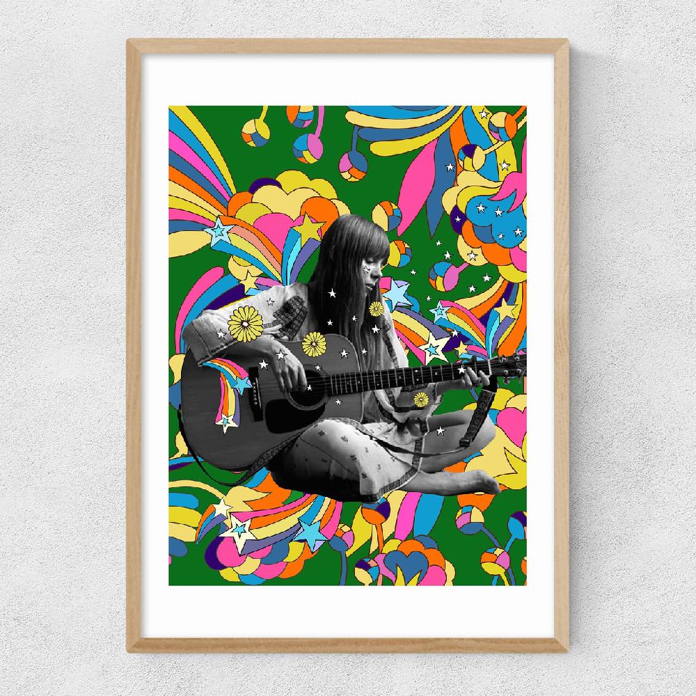 East End Prints Joni Mitchell - Summer Of Love